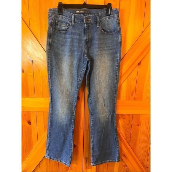 Levi’s 515 Jeans Womens 8 Bootcut Denim Blue Medium Wash - Picture 1 of 6
